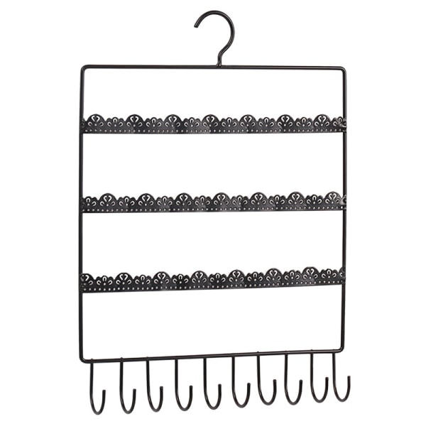 Seinäkorvakoru korujen organizer ripustettava pidike kaulakoru näyttö one size
