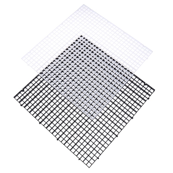 Aquarium Fish Tank Isolation Divider Filter Patition Board Net White