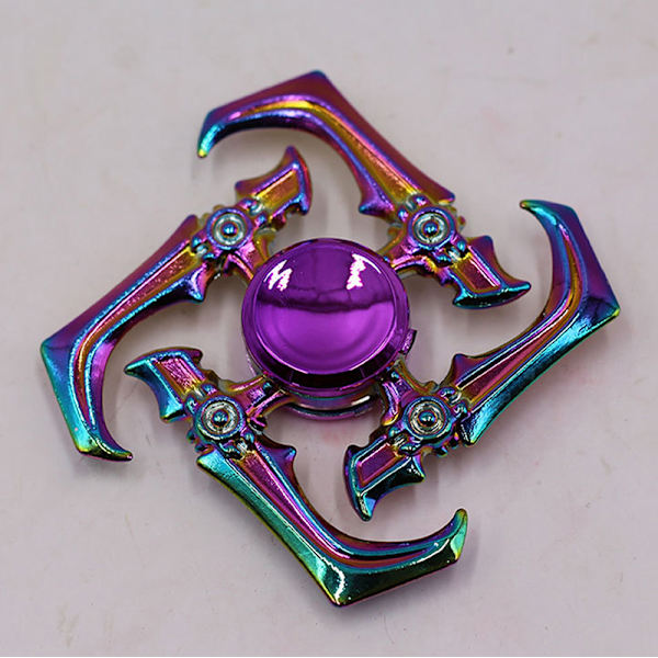 Rainbow Metal Finger Spinner R118 Lager Spinner Toy Vuxen Toy E