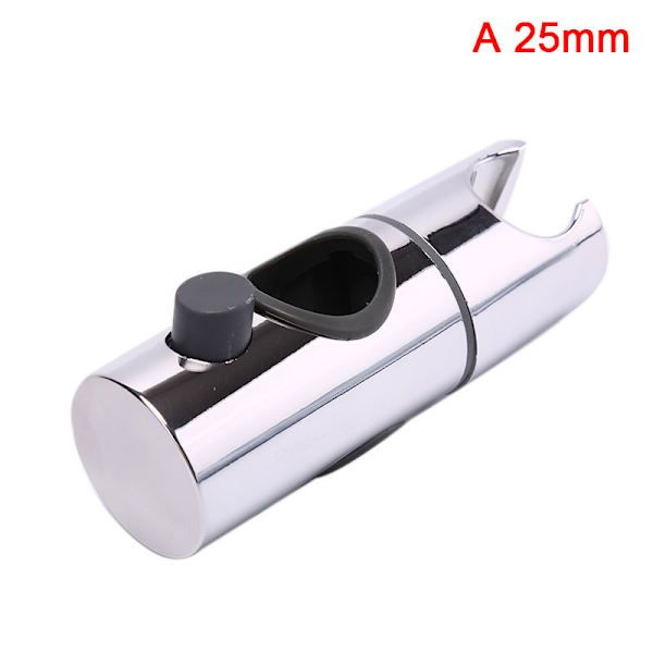 Justerbar brusehovedholder til skydestang Krom brusestang A（dia:25） 25mm
