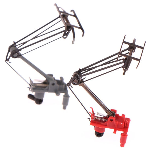 1:87 HO-tåg Elektrisk dragkraftströmavtagare 1 ST DIY-tåg Red
