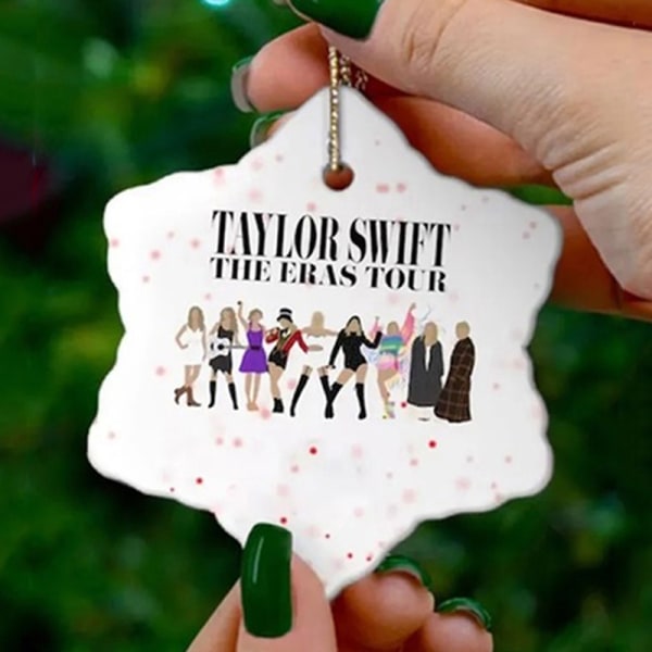 Taylor Swift Eras Tour Christmas Ornament Anheng Ornamenter Bil C