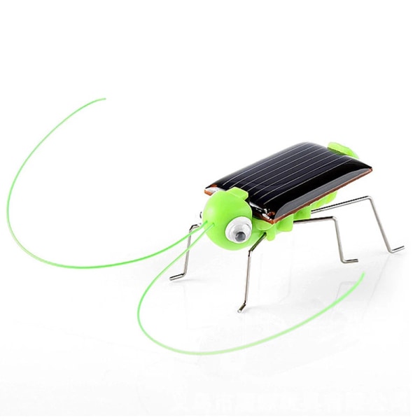 Solgräshoppa Powered Robot Toy krävs Gadget Present sola ONE SIZE