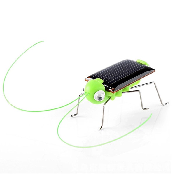 Solgræshoppe drevet robotlegetøj påkrævet Gadget Gave sola ONE SIZE