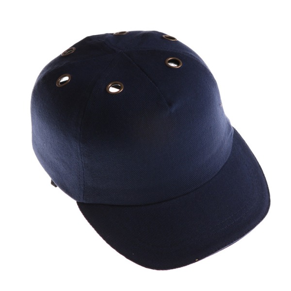 Arbetssäkerhet Bump Cap Hjälm Baseball Hat Style Skyddshuvud Navy