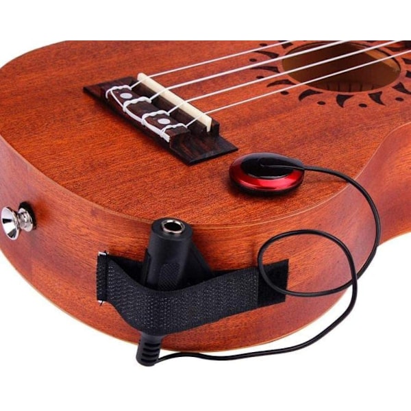 1 Stk Piezo Kontakt Mikrofon Pickup til Guitar Violin Banjo Ma One Size