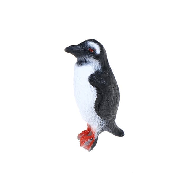 8 stk/sæt Plastic Ocean Animal Small Penguin Figur Model Legetøj 0