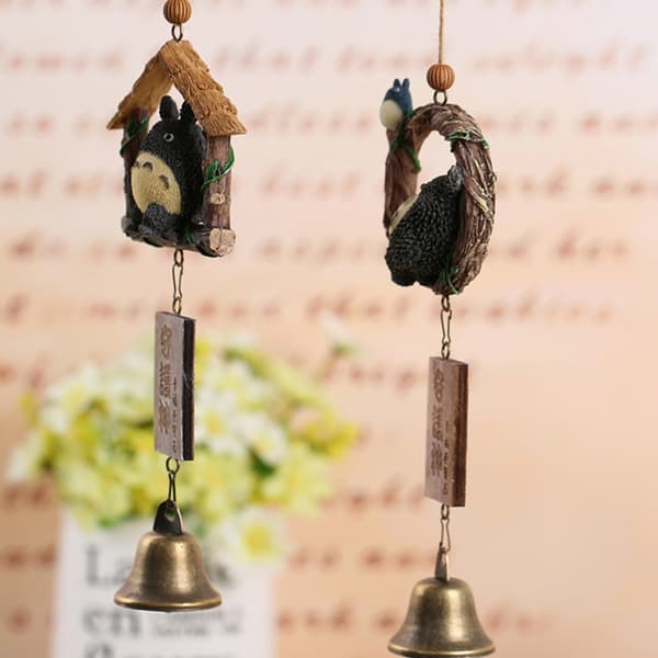 Tecknad Totoro Wind Chimes Presentprydnad Dekoration Hem Vind S A