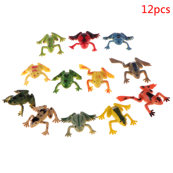 12st grodor modell action leksak figurer lärande utbildning leksaker fo as the picture