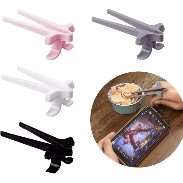 4 st Gaming Finger Sleeves & Snack Clips, Kontrolltillbehör-FX-