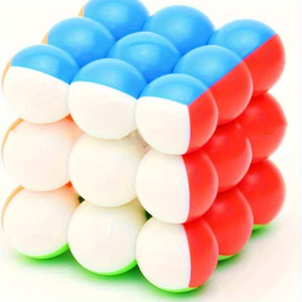 Tarraamaton 3x3 pallokuutio taikapalapeli-FX-