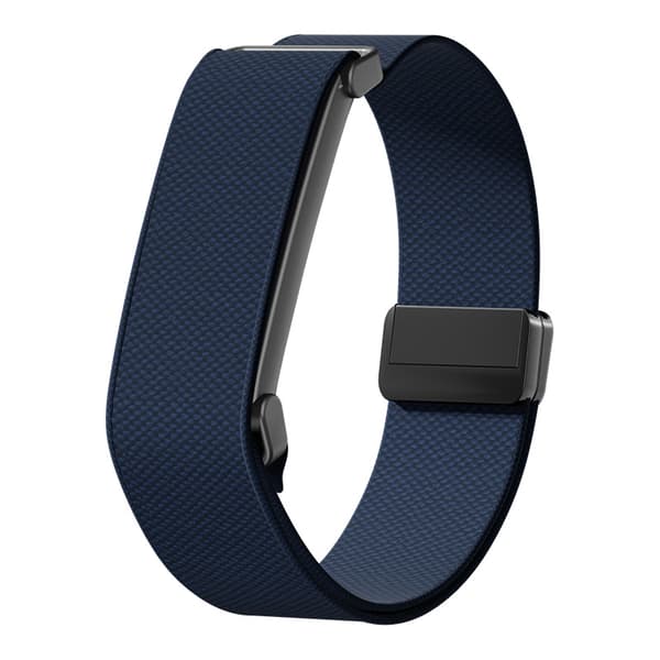 Watch strap for Google Fitbit Air, elastic nylon strap with magnetic buckle deep blu-FX- deep blue one size