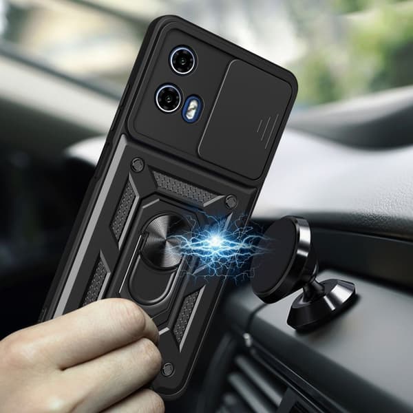 Tech-Protect CamShield Pro Musta Motorola Moto G85 5G-FX-