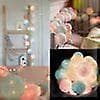 Cotton Ball Fairy Lights Cotton Ball String Lights 3M 20 LED String Lights Balls Cotton with USB Connection, String Light Ball for Indoor, Terrace-FX-