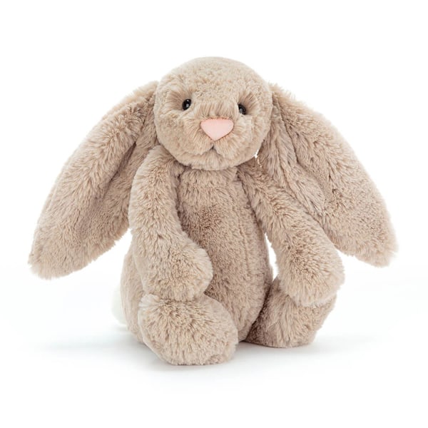 Jellycat Bashful Luxe Luna Kanin Mjukisdjur, Stor 51 cm | Kanin och Mjukiskanin | Klassisk Barnpresent Beige Beige 51cm