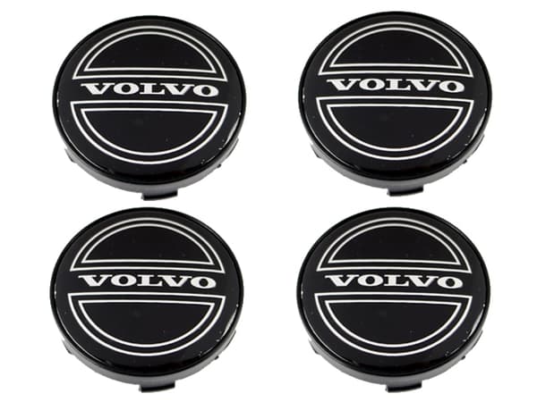 Volvo centerkapsler til fælge 60mm passer til 57mm huller 4-pak.-FX-