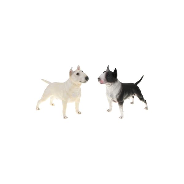 stk. realistisk Pit Bull Terrier dyrefigur form børnefigur legetøjsgave-FX-