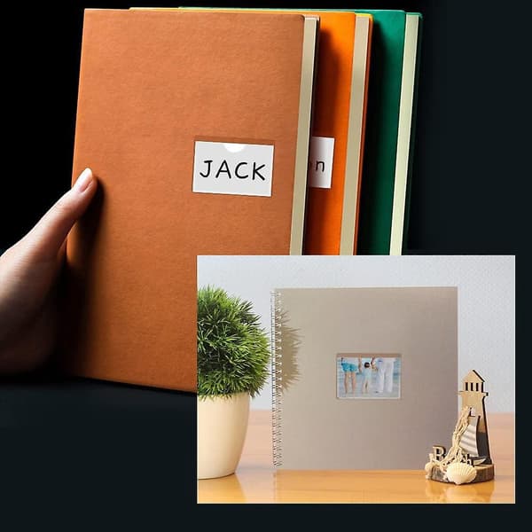 Self-adhesive Transparent Plastic Card Pockets (20 Pieces) - Top Opening, Inner Size: 9 * 7.5 cm-FX- 0.1