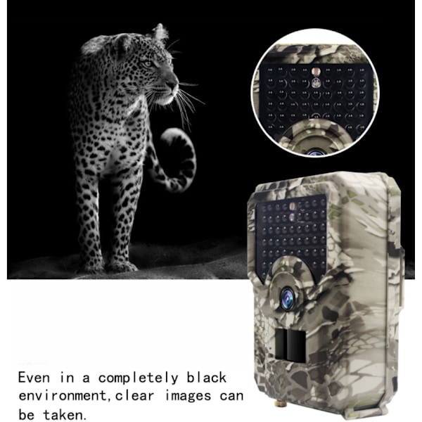 High-Quality Trail Camera, 1080P 12MP Hunting Camera with Infrared Night Vision-P7-
