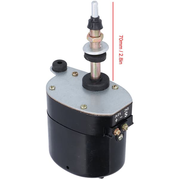 DC12V Metal Wiper Motor, 105° Wiper Field, Universal Tractor Accessory-FX-