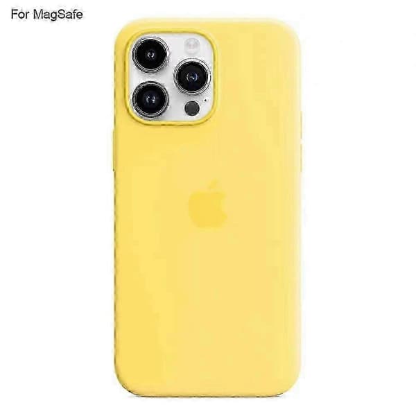 För iPhone 14 Pro MagSafe-kompatibelt skyddsfodral med flytande silikon Premiumkvalitet-FX-