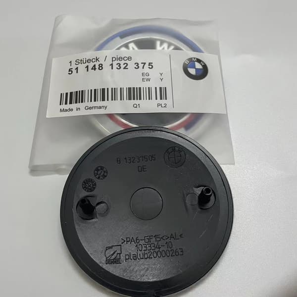 BM-W Emblem Hætte Logo f-FX- 50th anniversary model 82mm