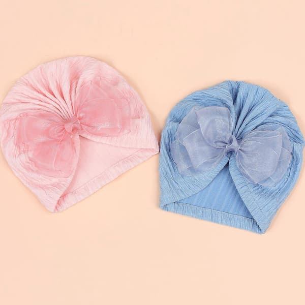 Moderne hat elegant børnehat åndbar hat justerbar børnehat enkelt design hat til små børn 1-6 år hvid-FX-