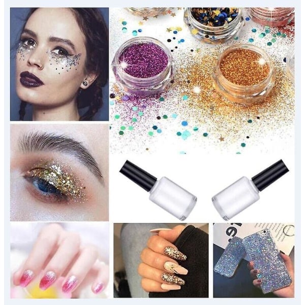Temporära glittertatueringar för barn Glittertatueringar Tatueringsschabloner【HY】