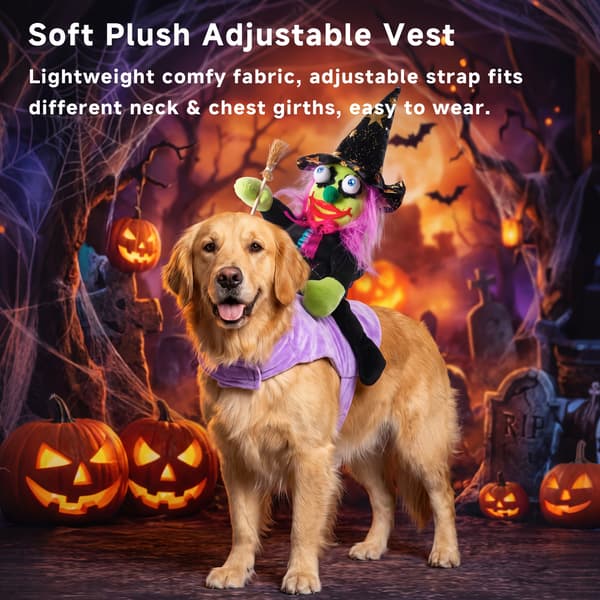 Halloween hunde- og kattekostume, karnevalsudklædning til små hunde og katte S