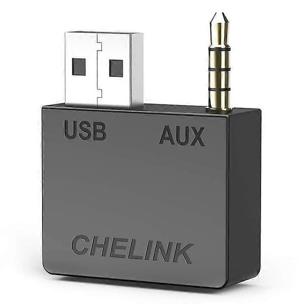 CHELINK Kompatibel for Hyundai / Kia Trådløs Musikk Bluetooth-mottaker Bilstereo 3,5 mm Aux USB-adapter-FX-