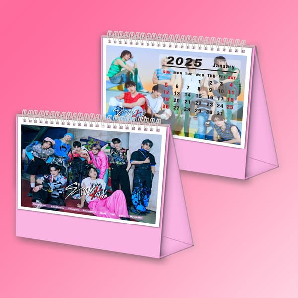 Stray Kids 2025 Creative Calendar Ornaments with Celebrity Accessories-FX-