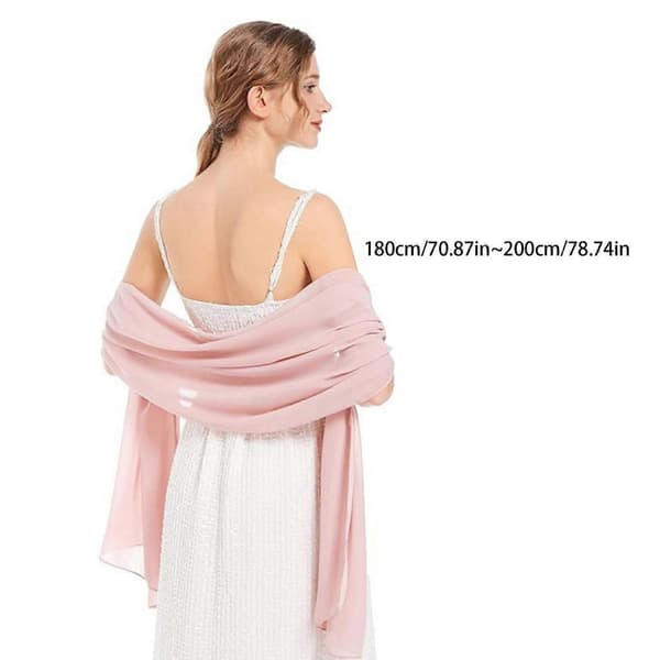 Versatile Rectangular Shawl Sport Travel Scarf Stylish Protective Tippet for Picnics and Camping Trips Navy Blue-FX- Navy Blue