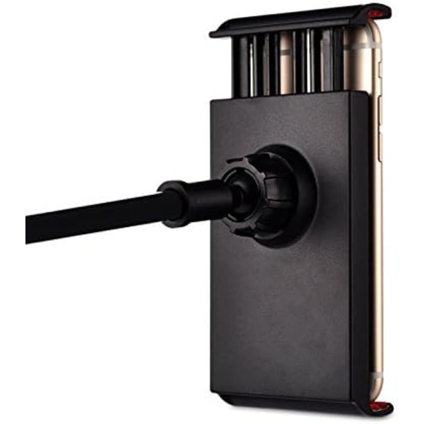 Svanehals Nettbrettholder, Nettbrettstativ for Seng Svanehalsmontert Fleksibel Arm 360 Klips