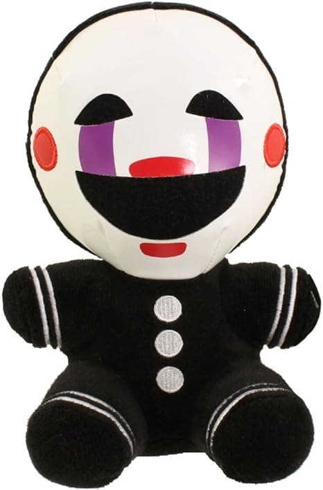 Five Nights at Freddy's Nightmare Marionette Plys, 6\", Sort-FX-