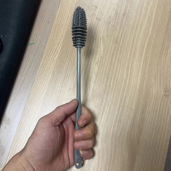 Pitkävartinen pullonpesuharja - Puhdistaa kupit ja pullot, tehokas nurkkien puhdistustyökalu