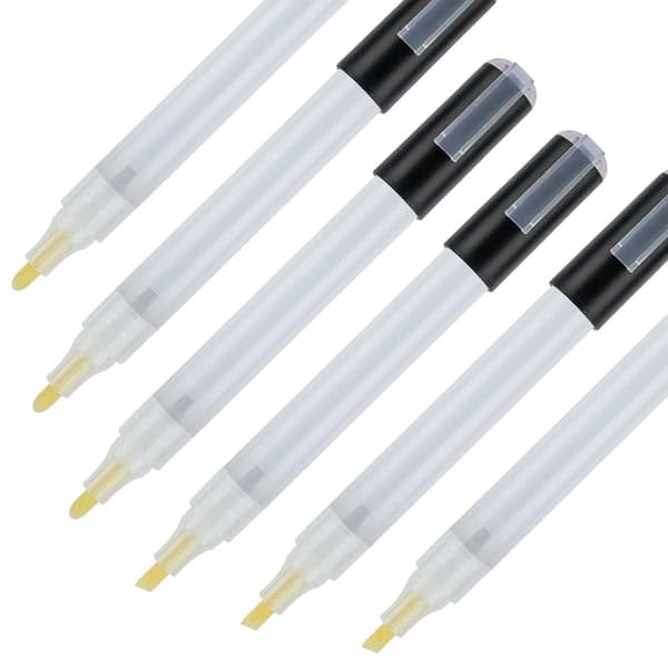 6 Pieces Empty Refillable Paint Markers Empty Acrylic Paint Pen Refillable Paint Pen Empty Refillable Marker for Rock Painting-FX-