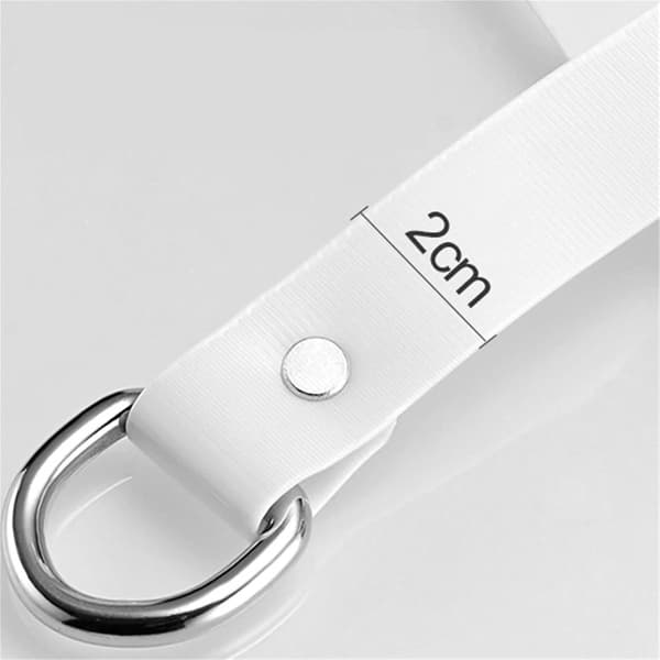 (White) Retractable Clothesline Indoor, Invisible Clothesline with Hanger Holes, Retractable Drying Line, Drying Rack, Balcony Clothesline, No Drilling-FX-