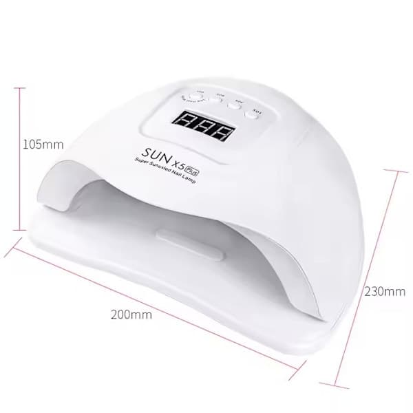 54W UV/LED neglelampe med 10s/30s/60s/99s timer-FX-
