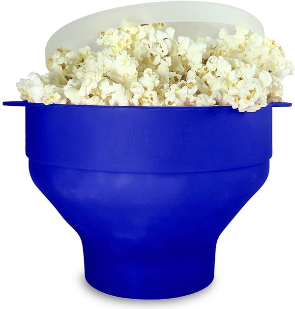 Popcornbolle i silikon, sammenleggbar{YDE}-FX-