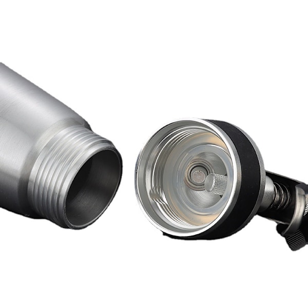 500 ml Flødeskum Apparat/Pisk af Aluminium med 3 Dekorationsdyser i Rustfrit Stål og 1 Rengøringsbørste, Lækagesikker