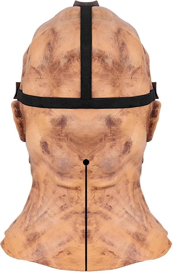 Realistisk Jason-mask med gitter til voksen Halloween Cosplay-FX-