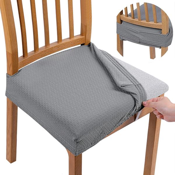 KZQ Waterproof Dining Chair Covers, 4-Pack, Stretch-FX-
