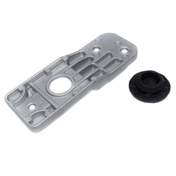 Radiator Lower Mount Rubber Mounting Under Water Tank Compatible with Vauxhall Opel Astra J MK6 133004-FX- Silver
