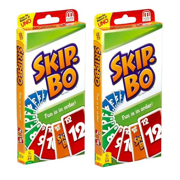 Skip-Bo kortspel, 2-pack