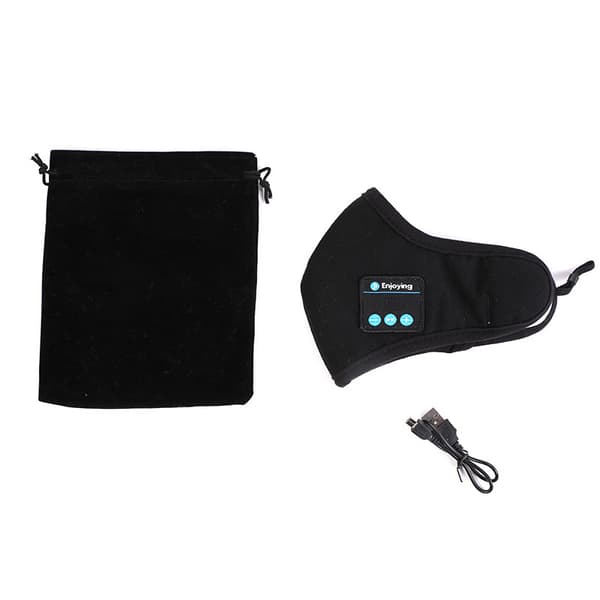 Varm Bluetooth-mask för utomhusbruk, damm- och smogskyddad, Bluetooth-mask för musik och samtal, varm mask-FX-