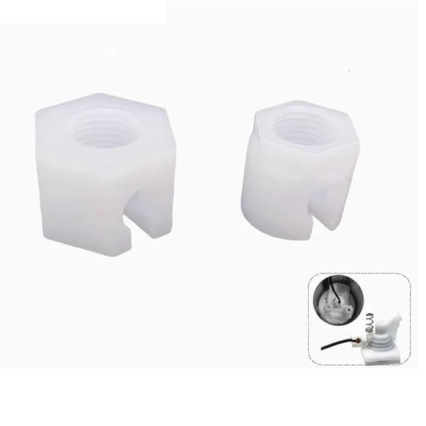 2 kpl. vaihtomutterit Jet, Spirit, Crystal, Terra, Duo 1.0 & 2.0, Quick-Fit CO2-liitäntä-FX-