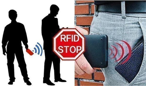 PopUp Smart Card Holder Glider Framåt 8 Kort RFID-NFC Säker - Brun-FX-