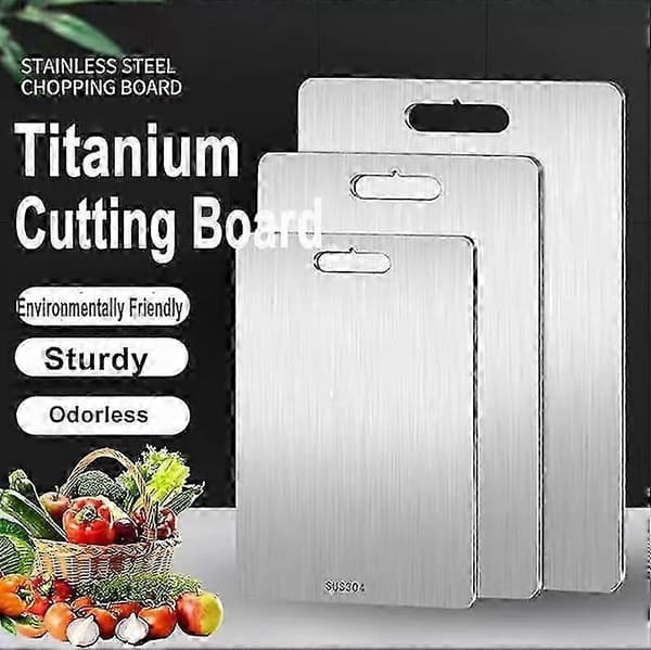 Titanium skærebræt dobbeltsidet titanium køkken skærebræt-FX-