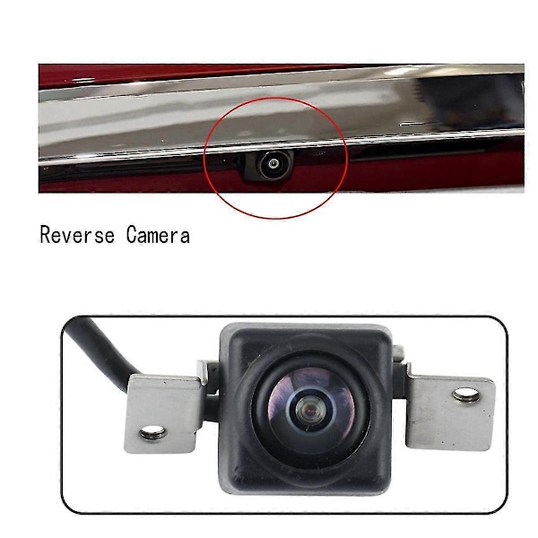 Backkamera Parkeringshjälpkamera för Model S 85 2012-2018 1006773-00-EAA 1006773-00-E 1006773-00-F-WELLNGS