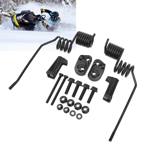Jousityylinen jääraappa 860201140 Kestävä Luotettava Kiskokiinnitteinen jääraappa Korvaa Ski-Doo 600 Summit Sportin